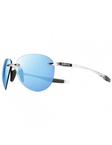 Revo Men's Sunglasses - Descend A Blue Water Lens Crystal Acetate Frame | 1169 09 BL de France