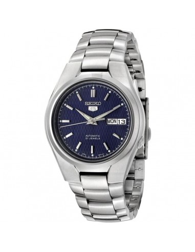 Seiko Men's Automatic Watch - 5 Sports Blue Dial Stainless Steel Bracelet | SNK603K1 2 - 3 jours ouvrés.