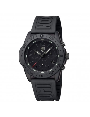 Luminox Men's Watch - Pacific Diver Chronograph Black Dial Rubber Strap | XS.3141.BO de la marque