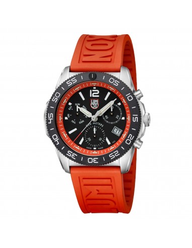 Luminox Men's Watch - Pacific Diver Swiss Quartz Chronograph Orange Strap | XS.3149 de l' environnement