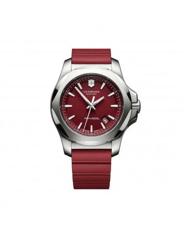 Victorinox Swiss Army Men's Quartz Watch - I.N.O.X. Red Dial Rubber Strap | 241719.1 2 - 3 jours ouvrés.