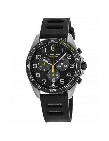 Victorinox Swiss Army Men's Chrono Watch - FieldForce Sport Black Strap | 241892 Livraison rapide