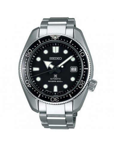 Seiko Men's Automatic Watch - Prospex Power Reserve Silver Steel Bracelet | SPB077J1 Paris Déstockage Promo