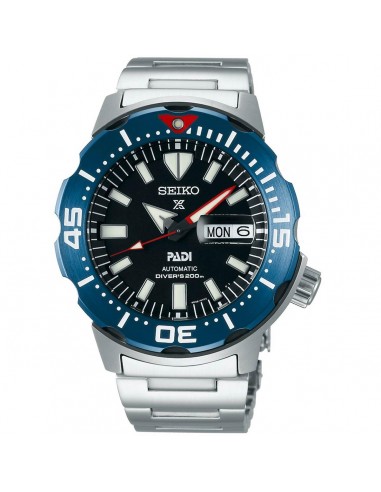 Seiko Men's Automatic Watch - Prospex Padi Monster Black Dial Barcelet | SRPE27K1 est présent 