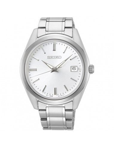 Seiko Men's Quartz Watch - Classic Silver Dial Stainless Steel Bracelet | SUR307P1 Vous souhaitez 