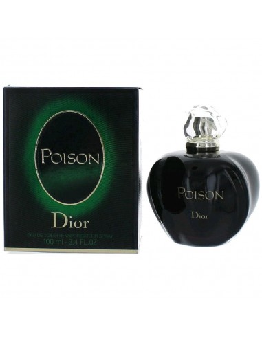 Poison by Christian Dior, 3.4 oz Eau De Toilette Spray for Women Pour