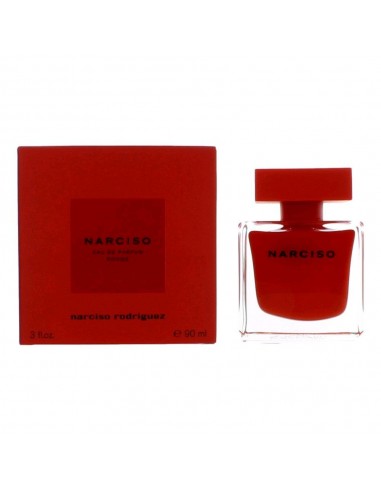 Narciso Rodriguez Rouge by Narciso Rodriguez, 3.4 oz Eau De Parfum Spray For Women rembourrage situé sous