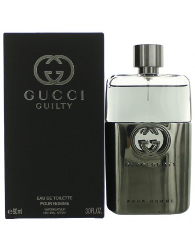 Gucci Guilty Pour Homme by Gucci, 3 oz Eau De Toilette Spray for Men basket pas cher