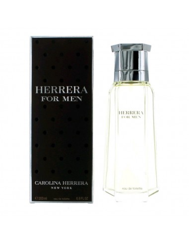 Herrera by Carolina Herrera, 6.7 oz Eau De Toilette Spray for Men plus qu'un jeu 