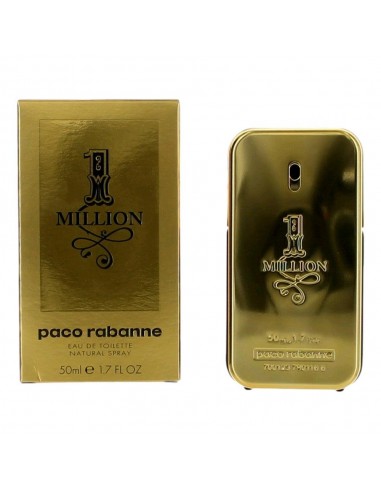 1 Million by Paco Rabanne, 1.7 oz Eau De Toilette Spray for Men de France