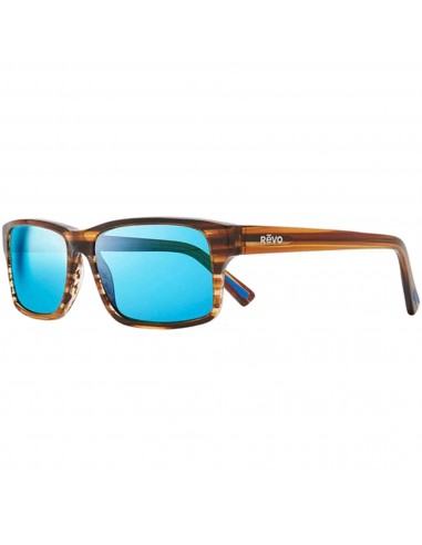 Revo Men's Sunglasses - Finley G Brown Horn Acetate Frame Glass Lens | 1176 12 H20 2 - 3 jours ouvrés.