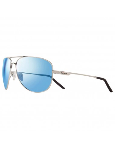 Revo Unisex Sunglasses - Windspeed Blue Water Lenses Chrome Frame | 3087 03 BL Fin de série