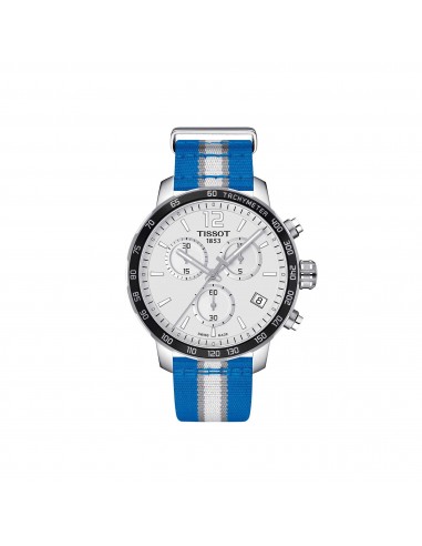 Tissot Men's Chrono Watch - Quickster Dallas Mavericks Silver Dial | T0954171703719 rembourrage situé sous