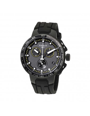 Tissot Men's Chrono Watch - T-Race Cycling Quartz Black Rubber Strap | T1114173705702 livraison gratuite