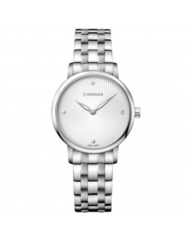 Wenger Women's Watch - Urban Donnissima Silver Tone Dial Steel Bracelet | 01.1721.109C prix