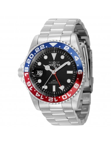 Invicta Men's Watch - Pro Diver Swiss Quartz Black Dial Blue and Red Bezel | 43961 Amélioration de cerveau avec