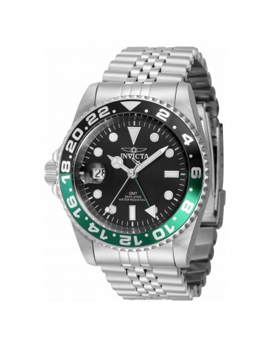 Invicta Men's Watch - Pro Diver Swiss Quartz Black and Green Bezel Bracelet | 43967 Jusqu'à 80% De Réduction