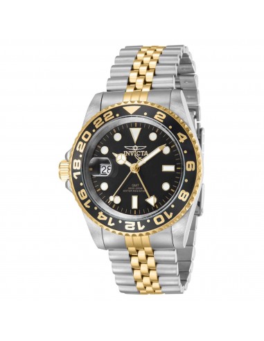 Invicta Men's Watch - Pro Diver Date Display Black Bezel Two Tone Bracelet | 43974 en ligne