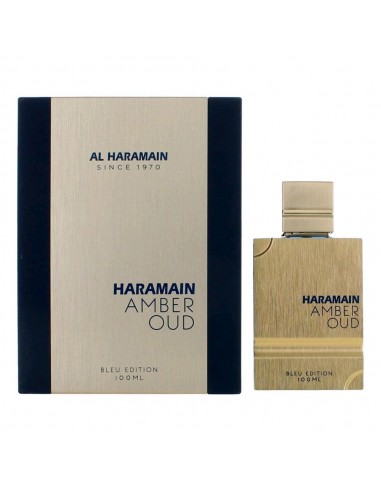 Amber Oud Blue Edition by Al Haramain, 3.3 oz Eau De Parfum Spray for Unisex Les magasins à Paris et en Île-de-France