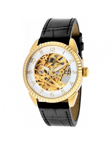 Invicta Women's Watch - Specialty Silver and Skeleton Dial Leather Strap | 36568 Venez acheter