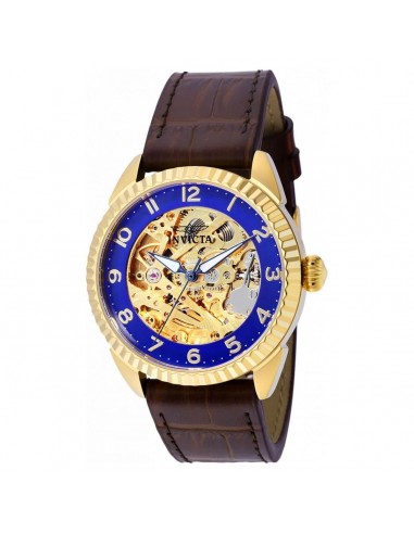 Invicta Women's Watch - Specialty Yellow Gold Case Blue and Skeleton Dial | 36570 pour bénéficier 