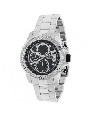 Invicta Men's Quartz Watch - Pro Diver Chronograph Date Display Black Dial | 37996 Les magasins à Paris